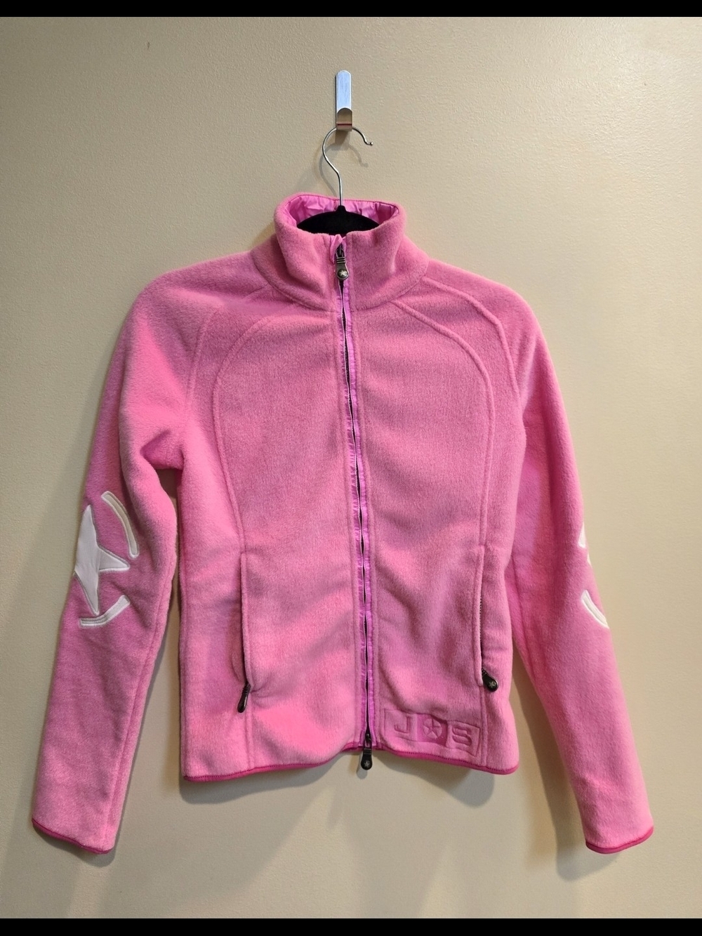 Jet set Pink Full-Zip Fleece Jacket Size 1